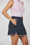 16" Black Melange Skort 16" Black Melange Skort