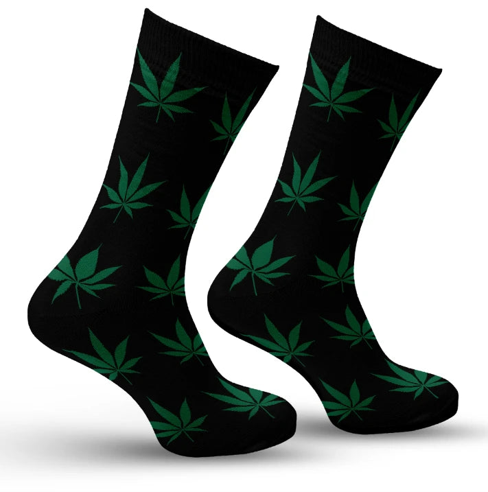 Black & Green Leaf