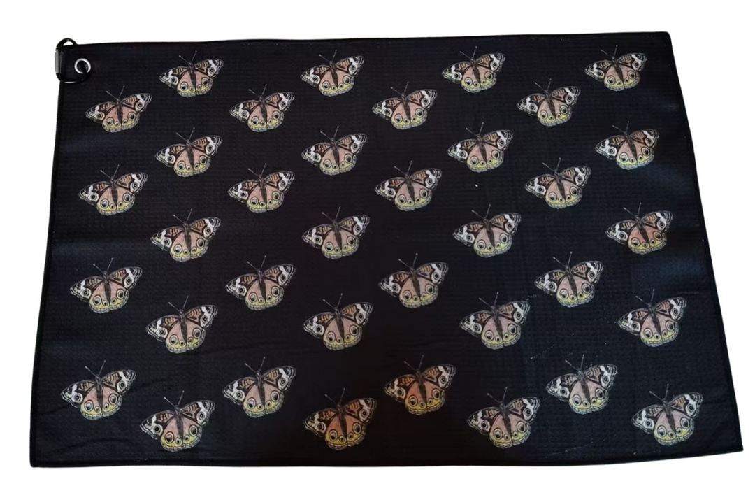 Buckeye Butterfly Golf Towel