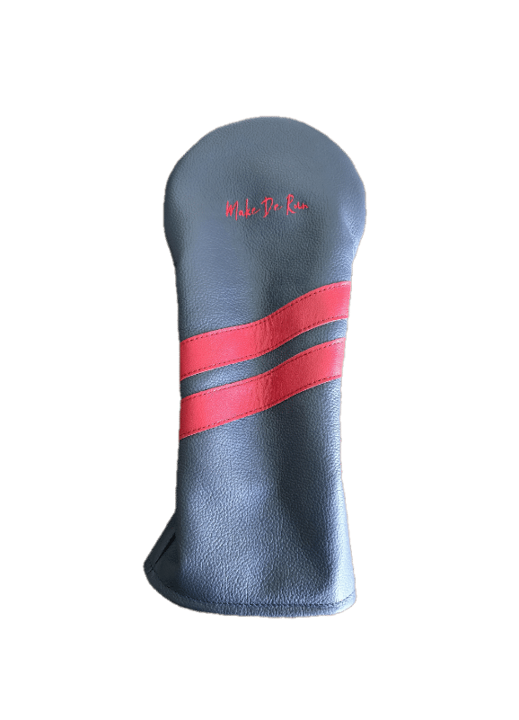 Navy & Red Stripe Driver Cover