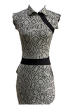 Short Sleeve Pattern Dress Short Sleeve Pattern Dress