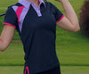 Navy Top with Purple & Pink Stripe Navy Top with Purple & Pink Stripe