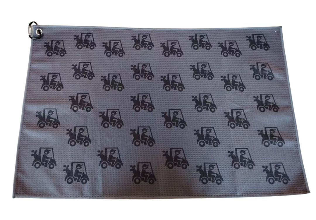 Cartin Around Golf Towel