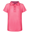 Reagan Cap Sleeve Polo - Raspberry Reagan Cap Sleeve Polo - Raspberry