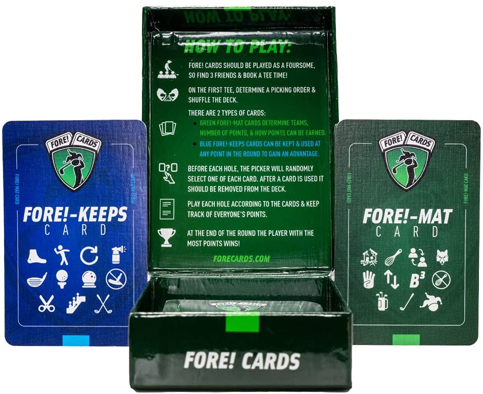 Fore! On-Course Card Game