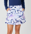 Cloud Cover Print 17" Skort