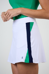 15" Solid Side Stripe Skort (2 Colors)