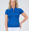 True Blue Raglan Short Sleeve