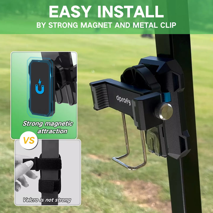 Golf Cart Magnetic Phone Mount