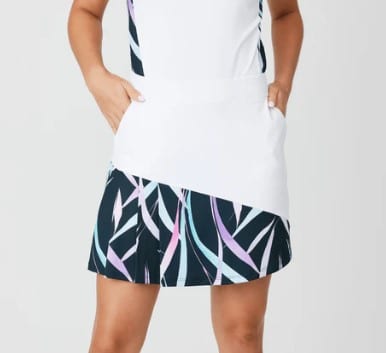 Island Palm - 17" Skort