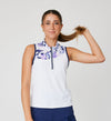 Lilac Dream Sleeveless Polo