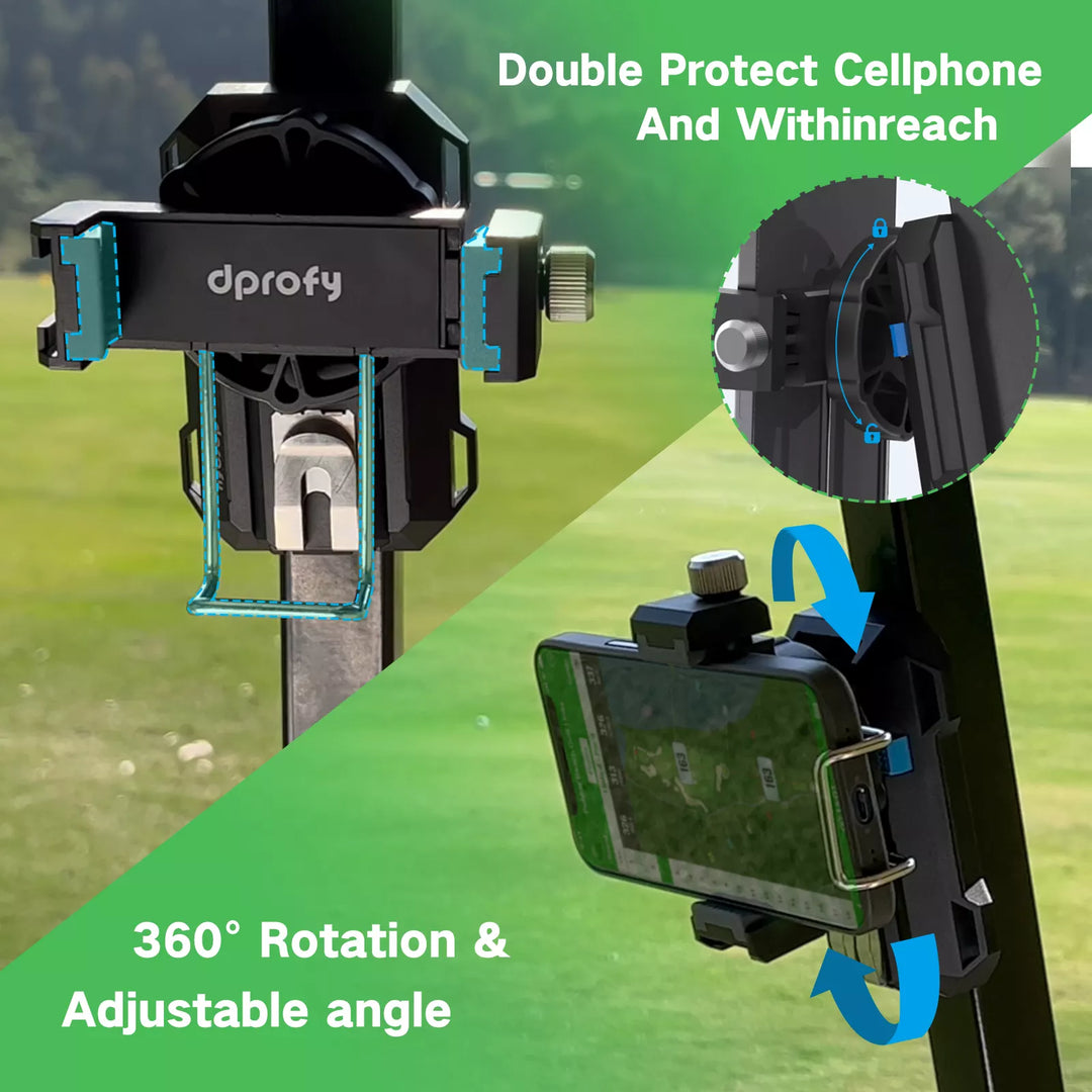 Golf Cart Magnetic Phone Mount