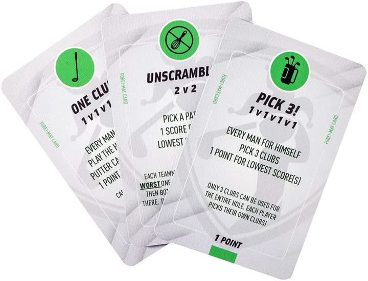 Fore! On-Course Card Game