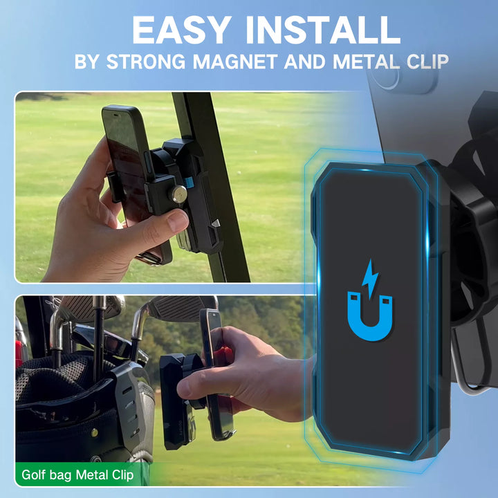 Golf Cart Magnetic Phone Mount