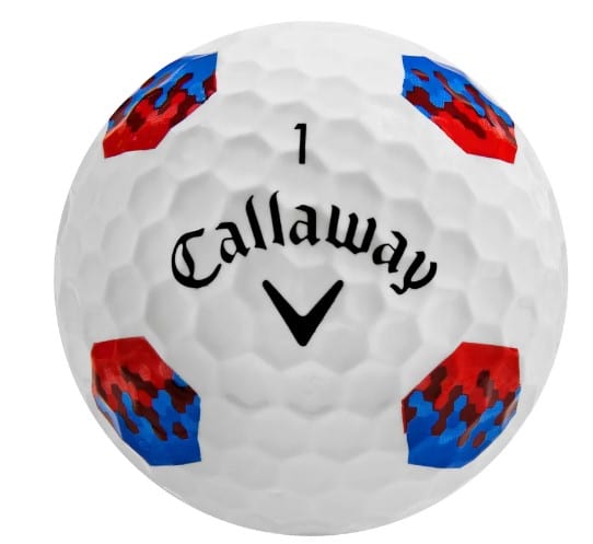 Callaway - Chrome Soft Truvis (Red & Blue)