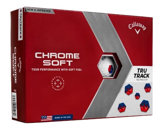 Callaway - Chrome Soft Truvis (Red & Blue)