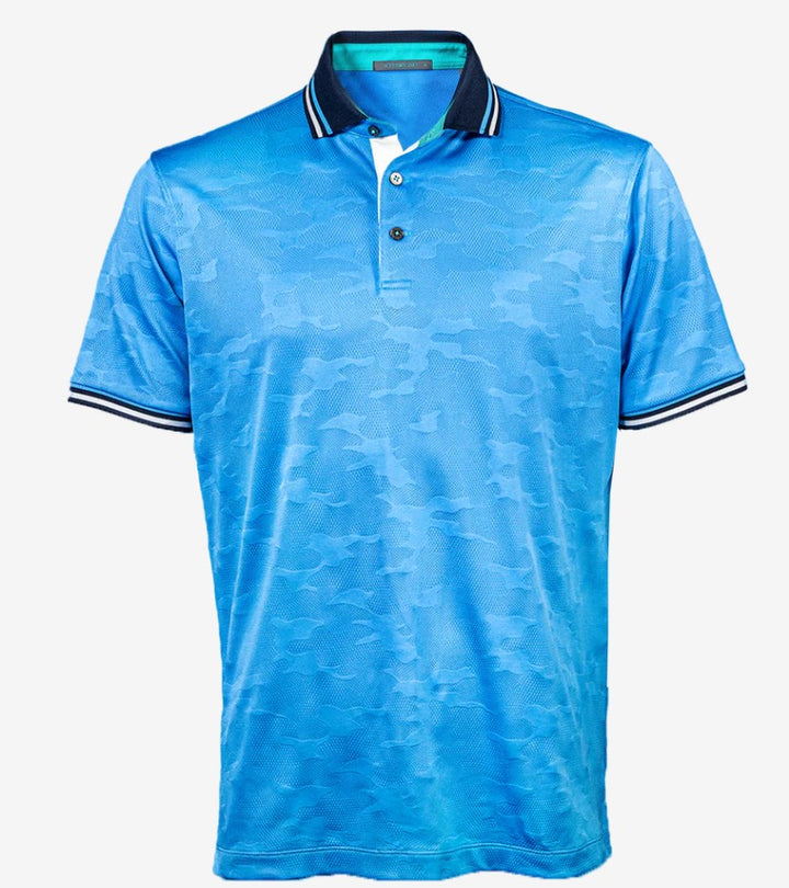 Camo Jacquard Polo