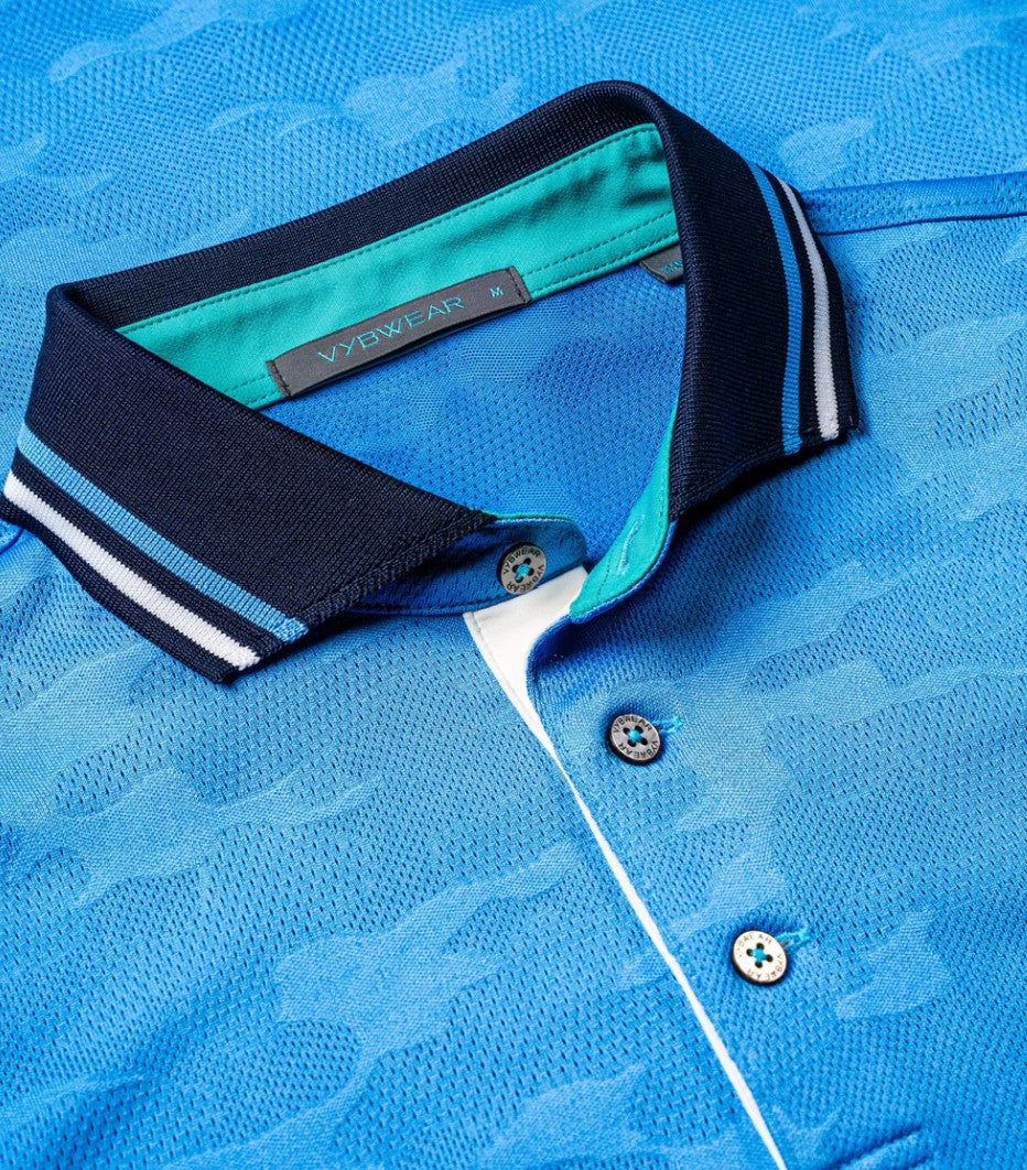 Camo Jacquard Polo