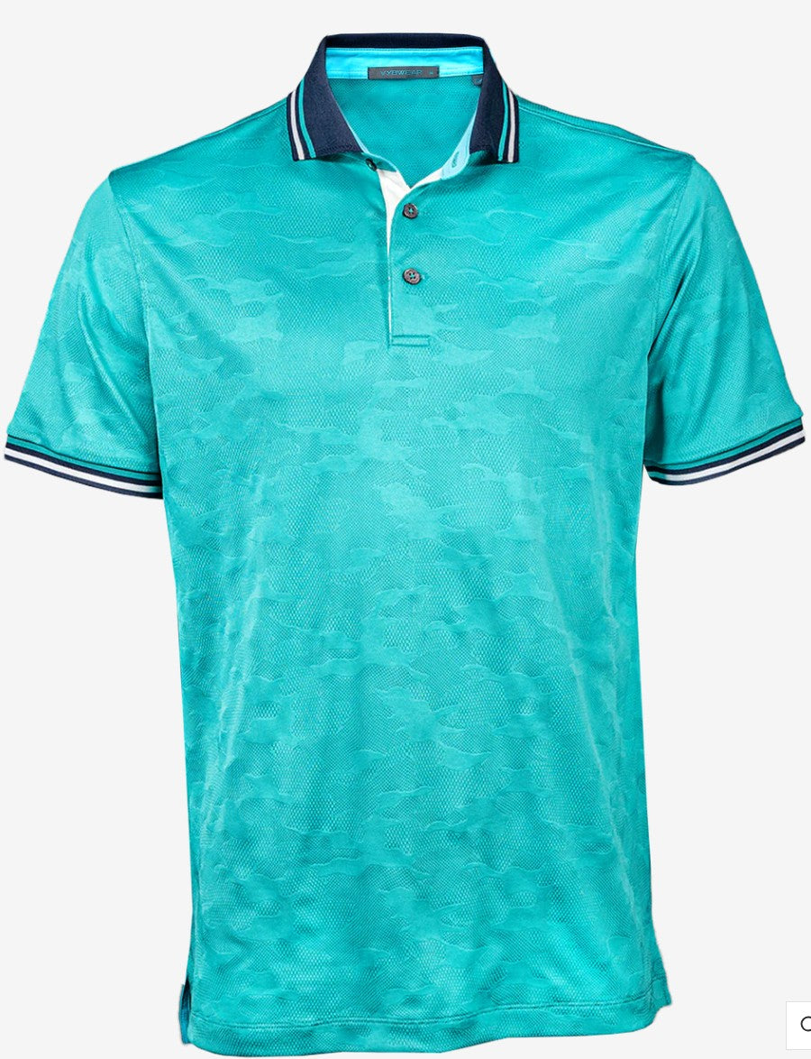 Camo Jacquard Polo