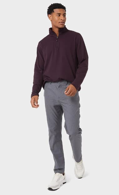 Stretch Woven Tapered Pant (more colors available)