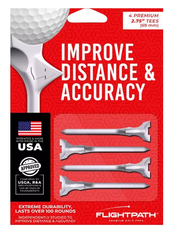 FlightPath Golf Tees 4 Pack