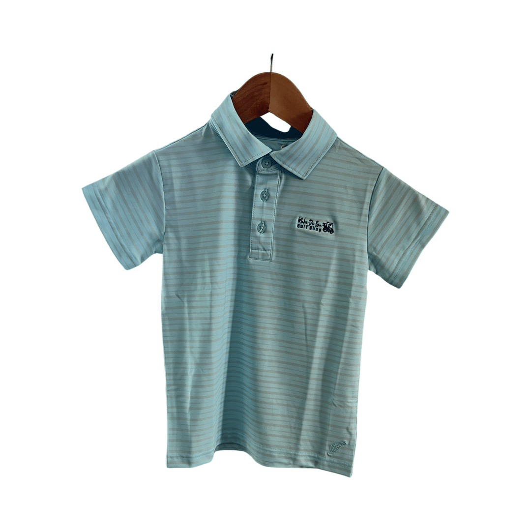 Walker Performance Polo - Glacial Blue