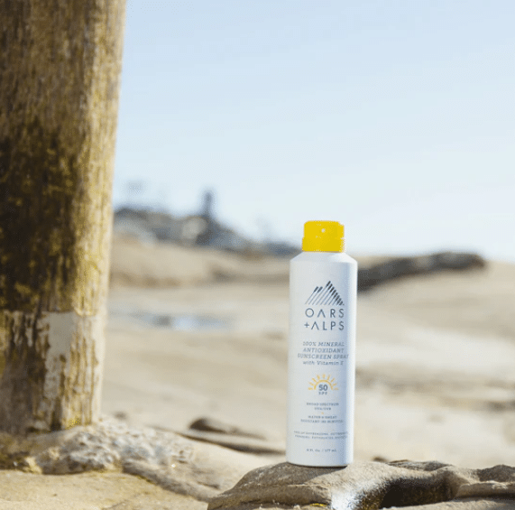 100% Mineral Antioxidant Sunscreen Spray with SPF 50