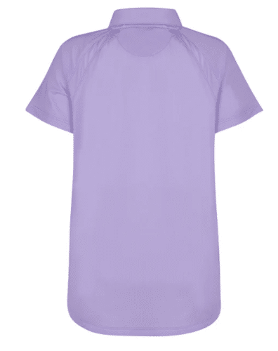 Reagan Cap Sleeve Polo - Lavender