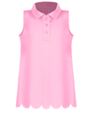 Rylee Sleeveless Polo - Blush