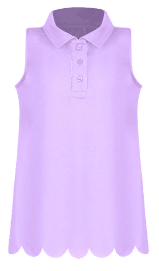 Rylee Sleeveless Polo - Lavender