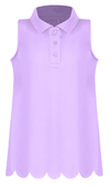 Rylee Sleeveless Polo - Lavender