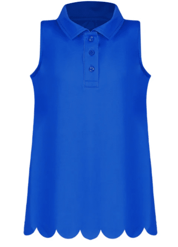 Rylee Sleeveless Polo - Oasis Blue