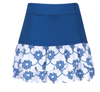 Sophia Layered Hem Skort - Del Mar White