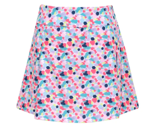 Steffi Layered Hem Skort - Multi