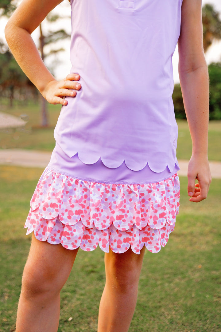 Rylee Sleeveless Polo - Lavender