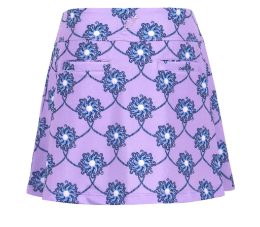 Steffi Layered Hem Skort - Del Mar Lavender