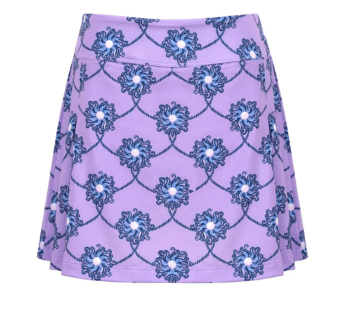 Steffi Layered Hem Skort - Del Mar Lavender