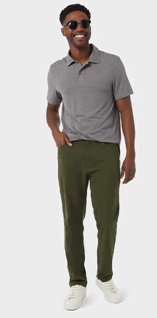 Stretch Woven Tapered Pant (more colors available)