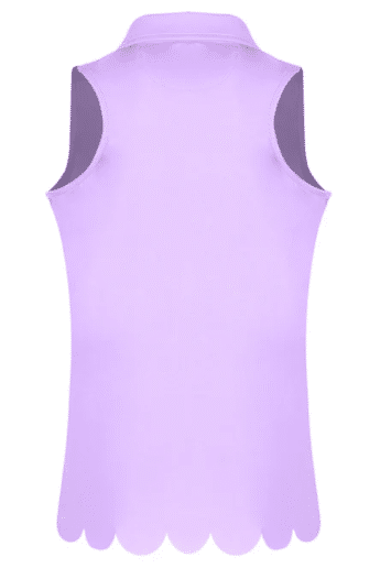 Rylee Sleeveless Polo - Lavender