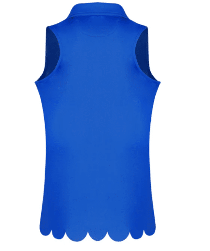 Rylee Sleeveless Polo - Oasis Blue