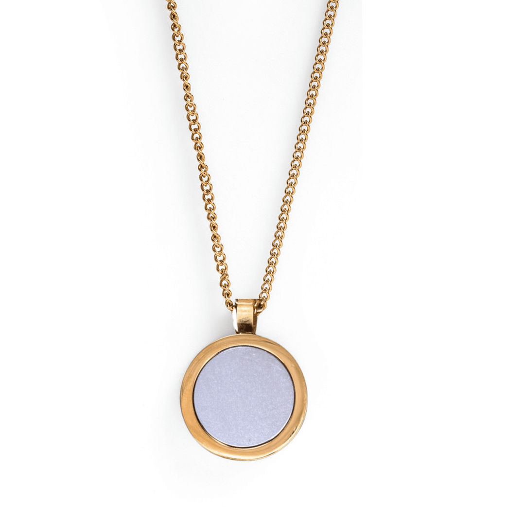 Magnetic Golf Ball Marker Necklace - Gold